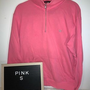 PINK Victoria’s Secret Quarter Zip Sweatshirt